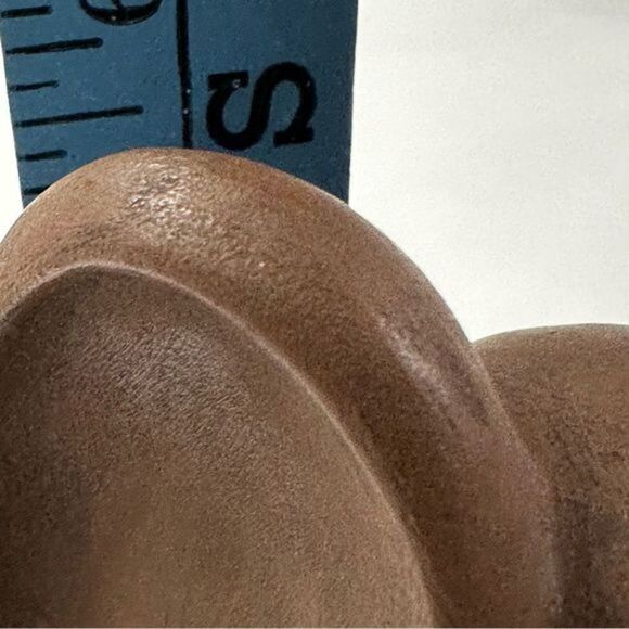 LARGE VINTAGE CERAMIC MOUSE WITH FLOWER ANTHROPOMORPHIC SWEET SMILE EXCELLENT 8” - Picture 5 of 5